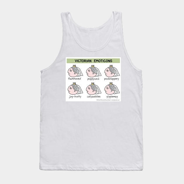 Victorian emoticons Tank Top by WrongHands